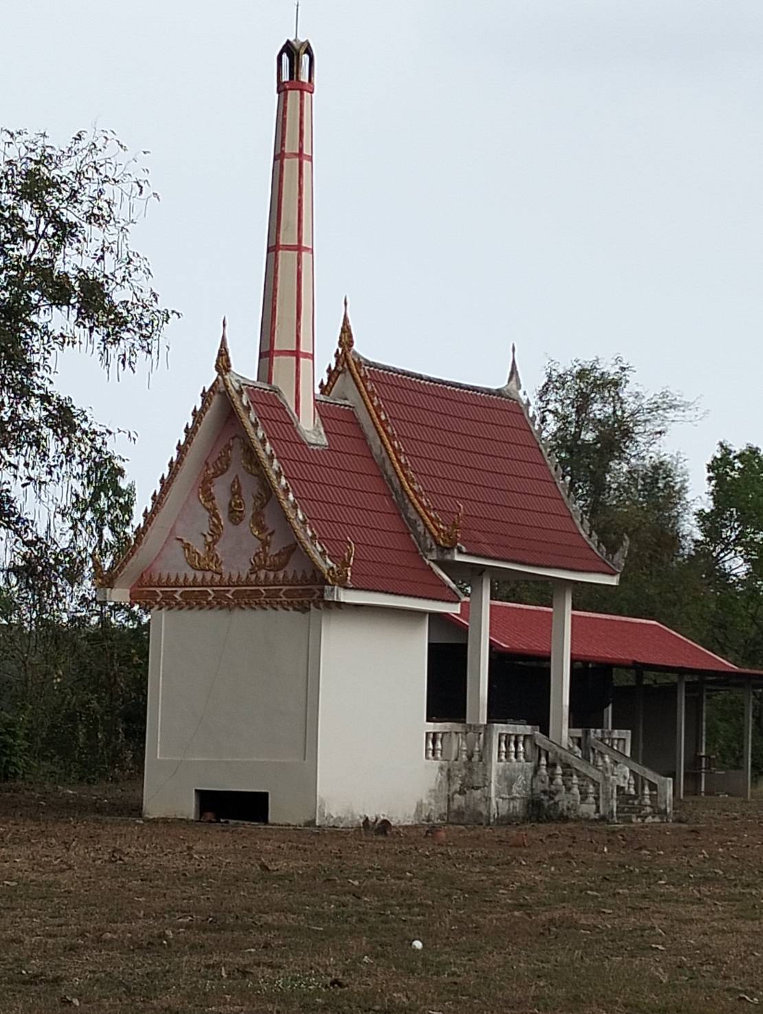 ยกเมรุ อาคารวัด - ช่างยศ รับดีดบ้าน เลื่อนบ้าน ยกบ้าน หมุนบ้าน